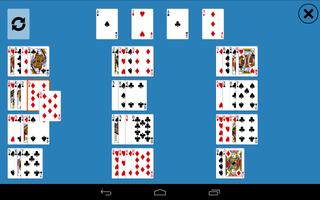 برنامه‌نما Classic Cruel Solitaire عکس از صفحه