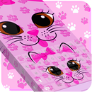 Cute Kitty Keyboard Theme APK