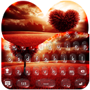 APK Land Of Love Keyboard Theme