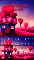 Land Of Love Keyboard Theme Ekran Görüntüsü 3