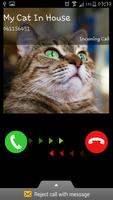 Call Video Cat - Fake Call screenshot 1