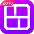 eyes collage & Pic Grid Editor free آئیکن