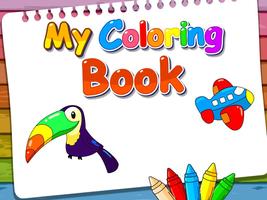 My Coloring Book - Coloring Book for All Affiche