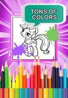 Coloring book Little Pony capture d'écran 1