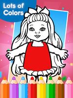 American Coloring Book Girls स्क्रीनशॉट 2
