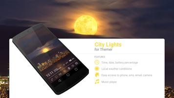 City Lights Tema Poster