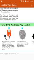 Guide For BHIM Aadhaar App : AadharCard Service تصوير الشاشة 2