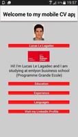 Lucas Le Lagadec CV App โปสเตอร์