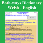 Both-ways Dictionary Welsh - English icône