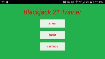 Blackjack Trainer پوسٹر