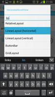easyGUI - Android XML IDE capture d'écran 1