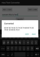 Hex/Text Converter ảnh chụp màn hình 3