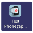 TestPhonegap icône
