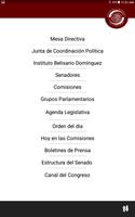 Senado México para Celulares Cartaz