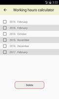 Working hours calculator screenshot 2