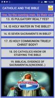 برنامه‌نما Catholic Doctrine And Bible Re عکس از صفحه