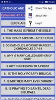 Catholic Doctrine And Bible Re تصوير الشاشة 2