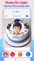 Name On Birthday Cake-Happy Birthday capture d'écran 2