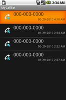 MyCallBot Caller ID スクリーンショット 1