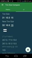 Tire Size Calculator LT syot layar 2