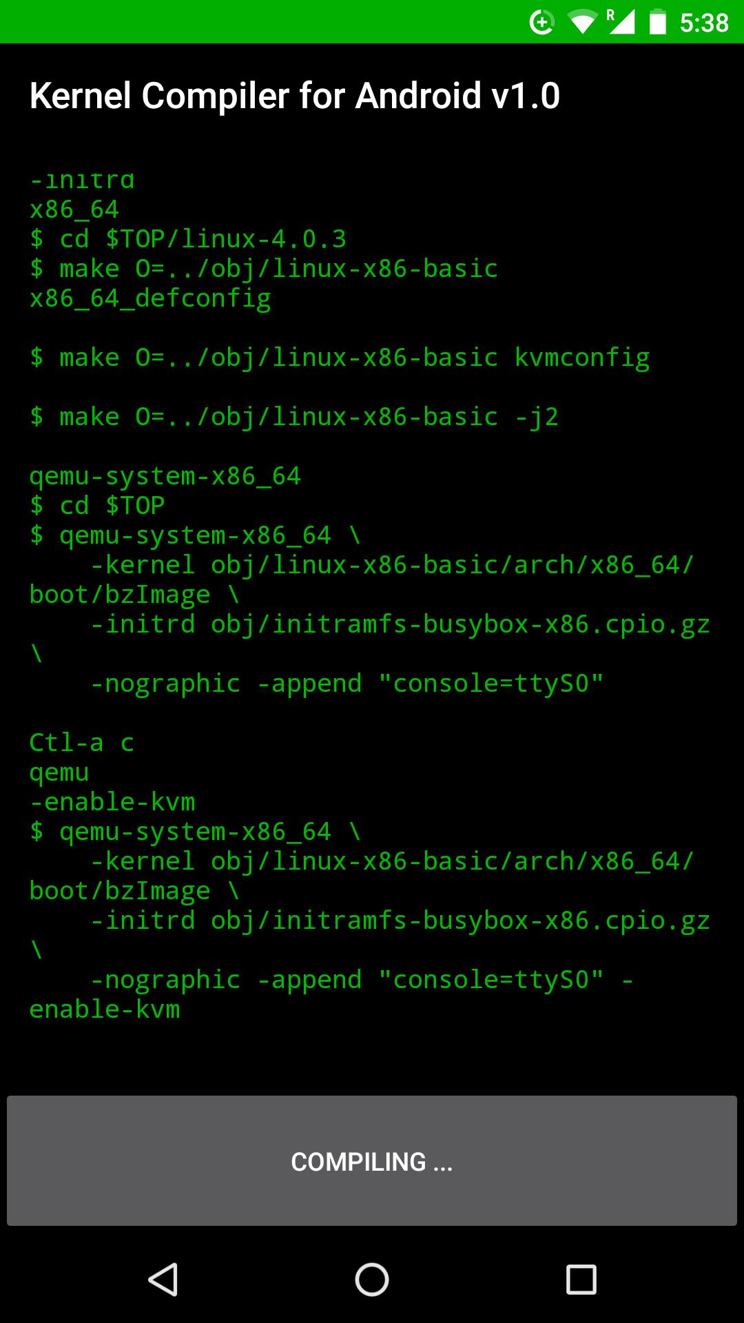 Compile kernel. Android Kernel. Ядро Android.