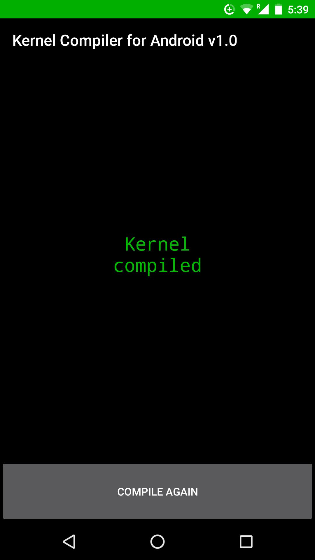 Compile kernel. Android Kernel.