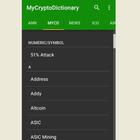 Cryptocurrency Dictionary أيقونة