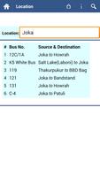 Kolkata Bus Info capture d'écran 3