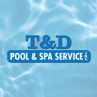 T&D Pool and Spa Service Zeichen