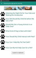 Choosing Pets Guide скриншот 1