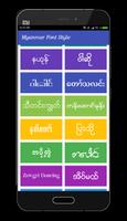 Mi Myanmar Font Styles スクリーンショット 3