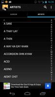 Myanmar MP3 : Mobile Music capture d'écran 2