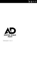 AD DIGITAL SCALE Poster