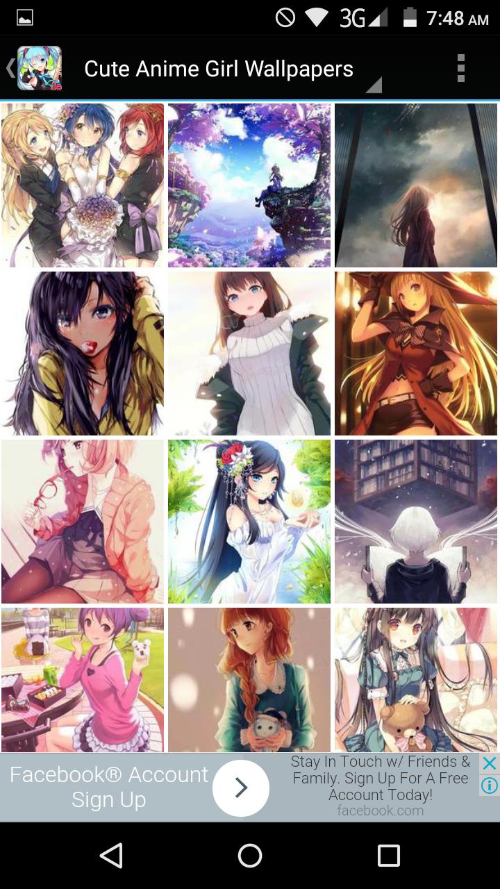 Cute Anime Girl Wallpapers Hd For Android Apk Download