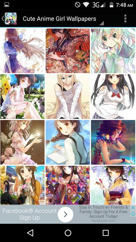 Cute Girl Wallpaper Anime Girl Hd Android - andro wall