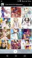 Cute Anime Girl Wallpapers Hd اسکرین شاٹ 3