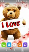 Cute Teddy Bear Wallpaper 스크린샷 2