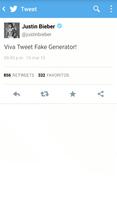 Fake Tweet Generator (Twitter) capture d'écran 3