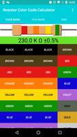 Resistor Color Code Calculator Poster