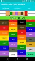 Resistor Color Code Calculator captura de pantalla 1