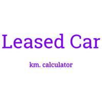 پوستر Leased car mileage calculator