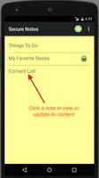 Secure Notes تصوير الشاشة 3