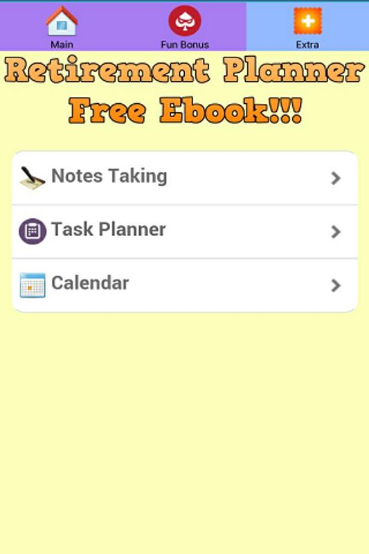 retirement free ebook planner apk download free books reference