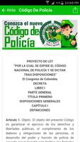 Código De Policia تصوير الشاشة 2