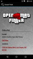 Open Mat Finder ảnh chụp màn hình 2