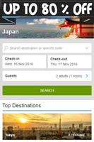 Booking Japan Hotels capture d'écran 1