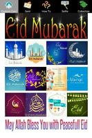 Happy Eid Mubarak Greeting Cards and Photo Frames imagem de tela 3