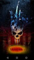 Skull Wallpapers & Backgrounds Cartaz