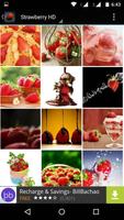 Strawberry Wallpaper HD اسکرین شاٹ 2