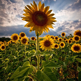 Sunflower Wallpaper HD آئیکن